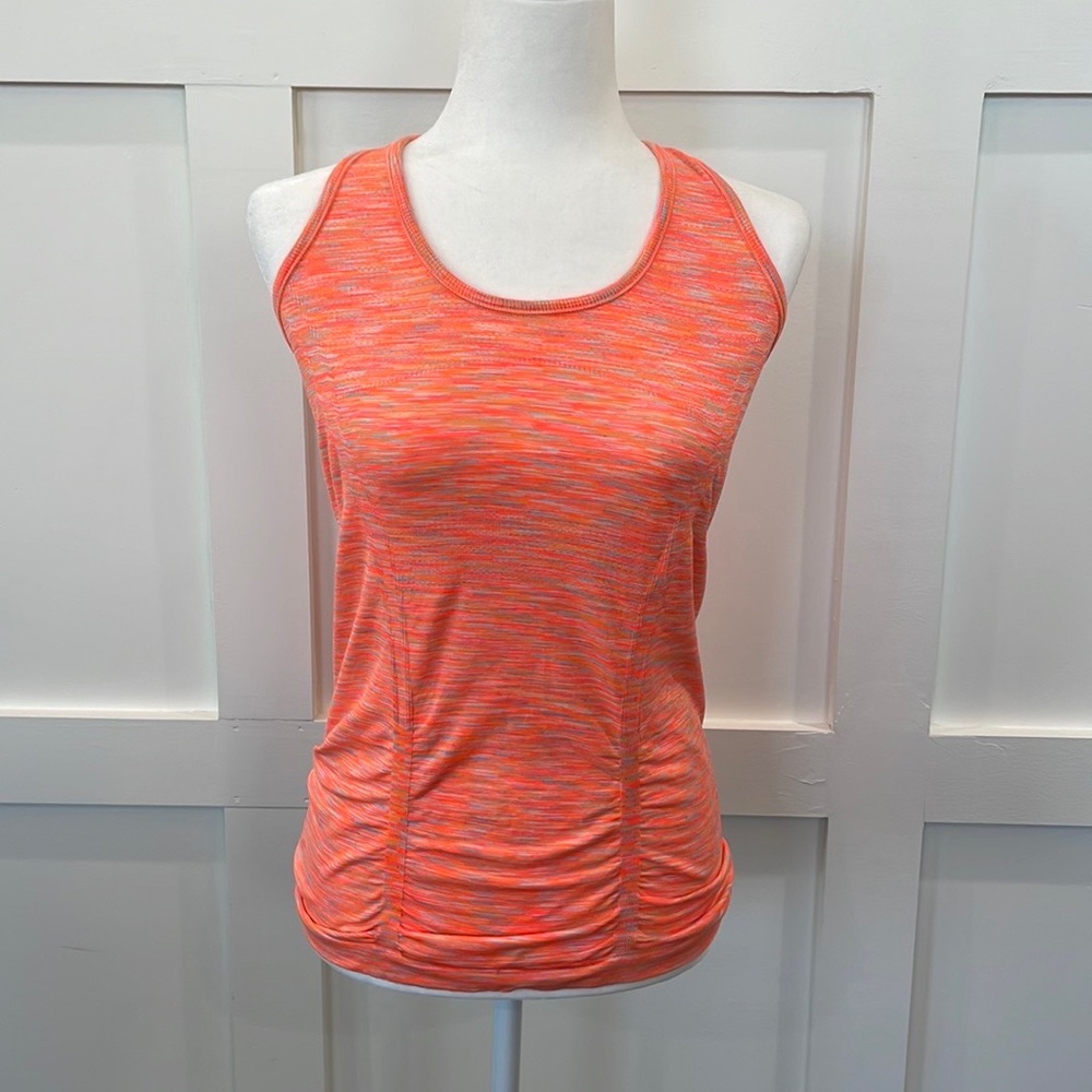 Athleta Orange Razorback Top - Picture 5 of 7